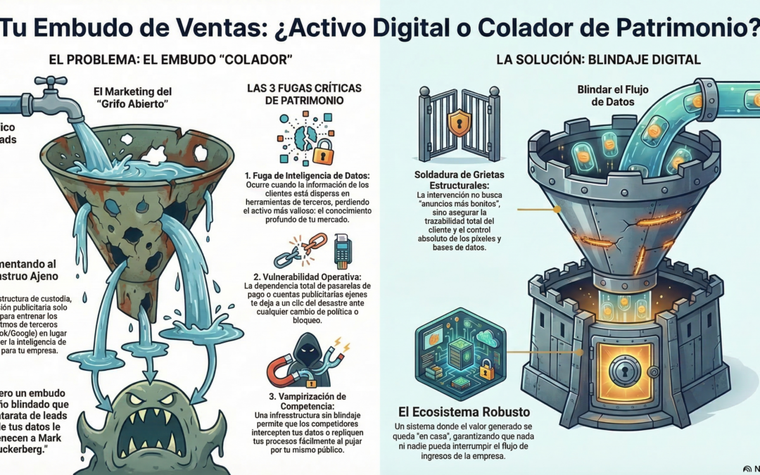 Tu Embudo de Ventas es un Colador de Patrimonio